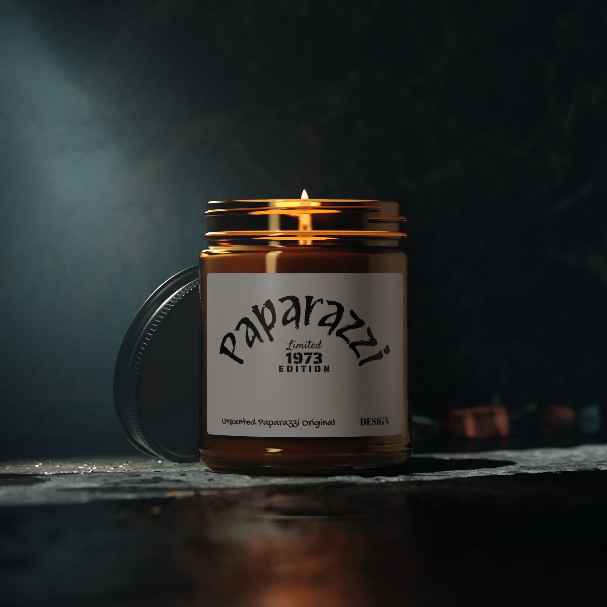 Scented Soy Candle Unscented Printify
