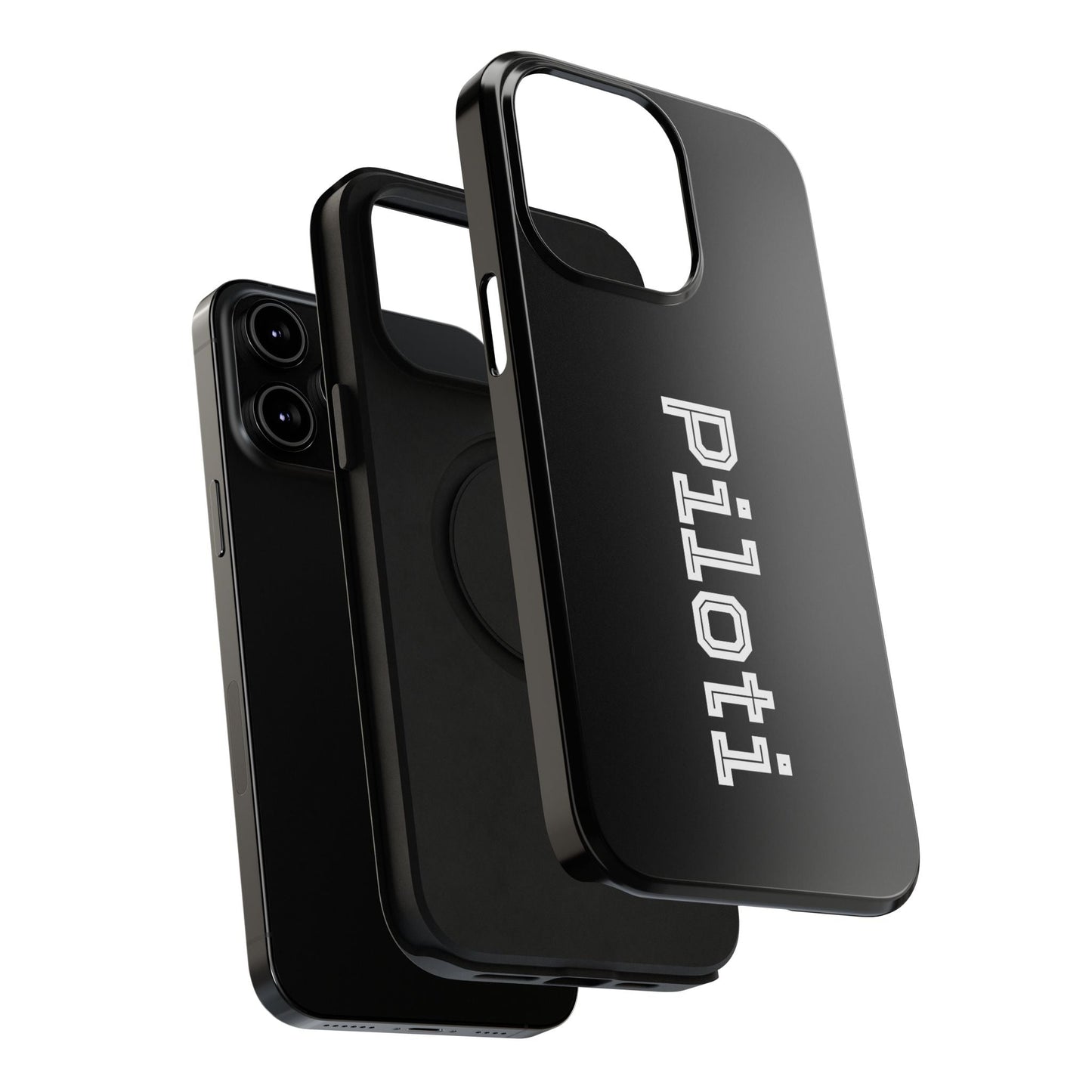 Impact-Resistant Smartphone Cases in black Printify
