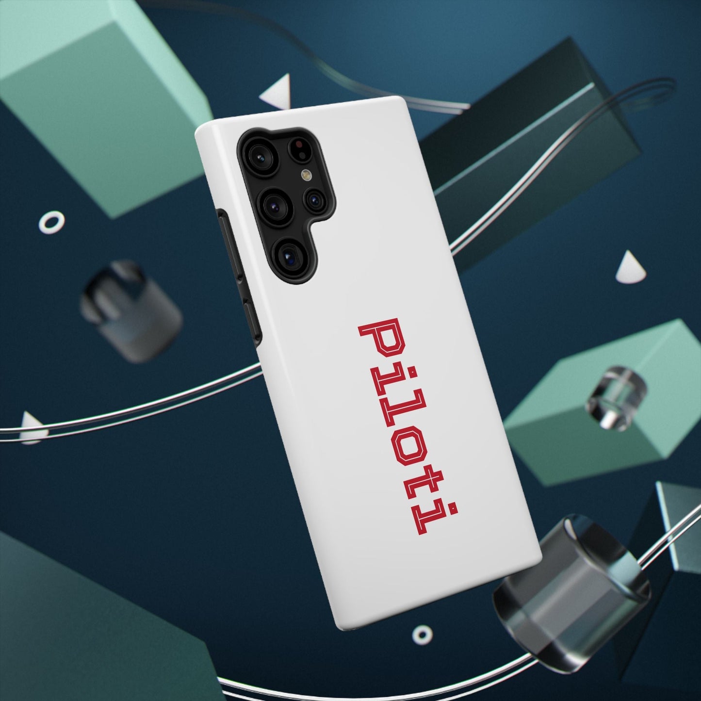 Impact-Resistant Smartphone Cases in white Printify