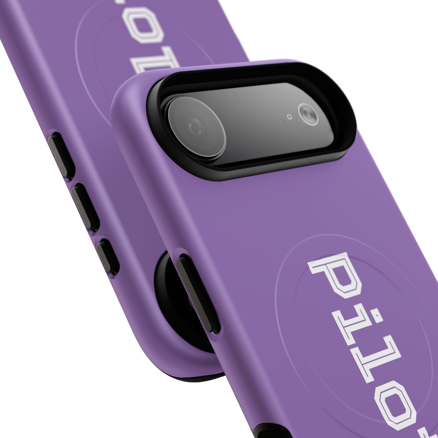 Tough Magnetic iPhone Cases Piloti in light purple Printify