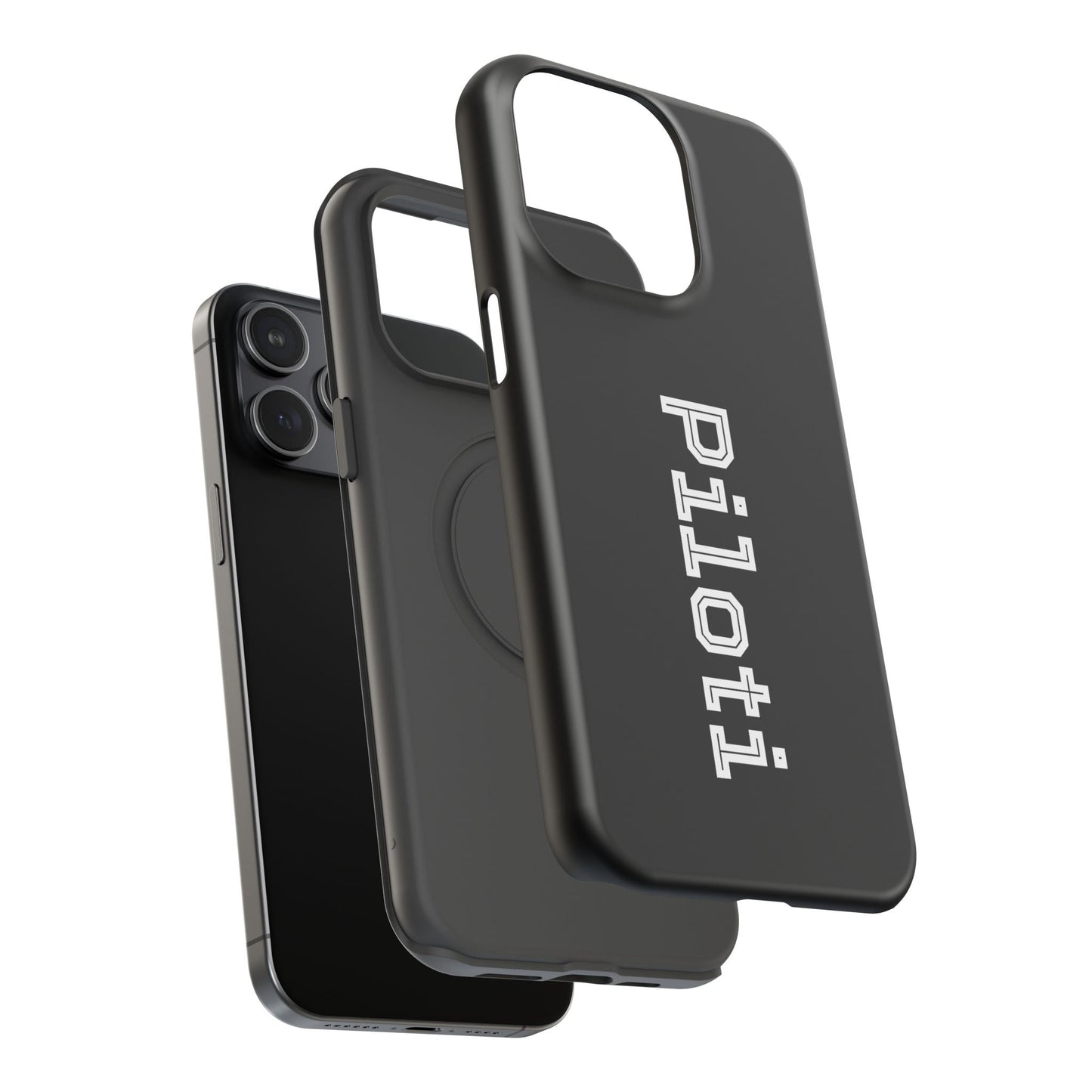 Impact-Resistant Smartphone Cases in black Printify