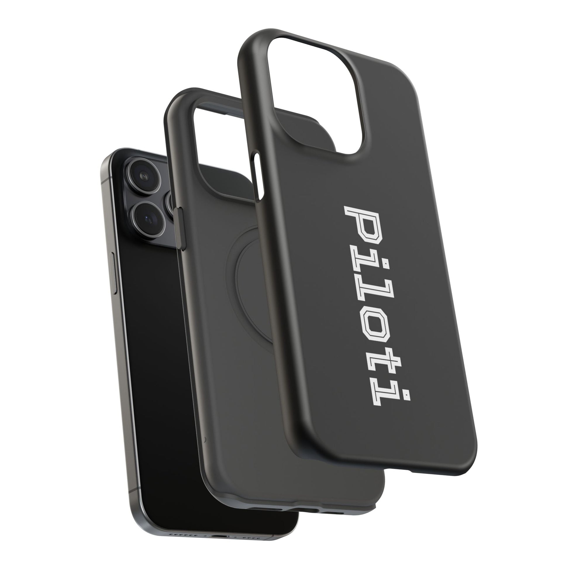 Impact-Resistant Smartphone Cases in black Printify
